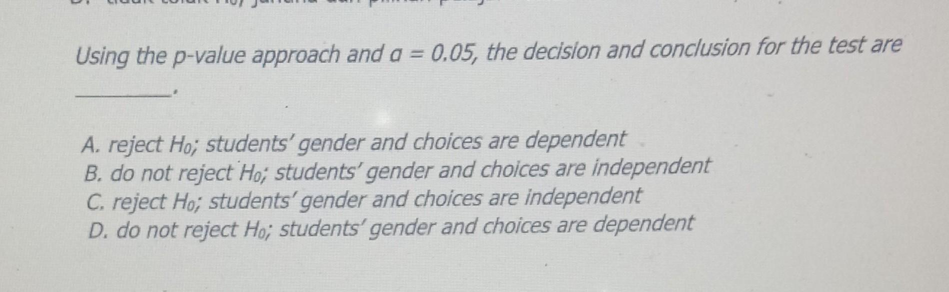 In The Following Table Students Choices Of Three Different Brands Of Mobile Phone Are Classified By Gender Brand Leno 5