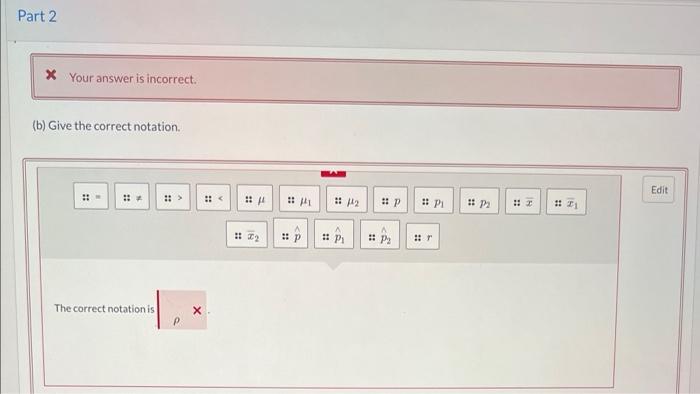 Current Attempt In Progress State Whether The Quantity Described Is A Parameter Or A Statistic And Give The Correct Nota 2
