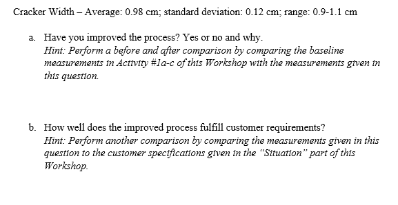 The Tools Practiced In This Workshop Are Histograms Descriptive Statistics Situation Consider That You Your Group Work 2