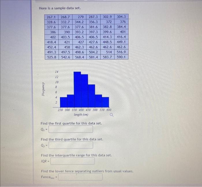 Here Is A Sample Data Set 267 1 268 7 279 328 6 332 7 344 2 356 3 287 3 302 9 304 3 372 376 377 6 377 6 377 6 381 6 382 1