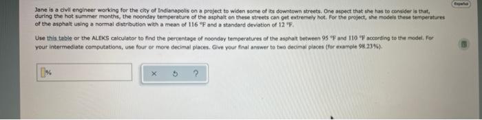 Jane Is A Civil Engineer Working For The City Of Indianapolis On A Project To Widen Some Of Its Downtown Streets One As 1