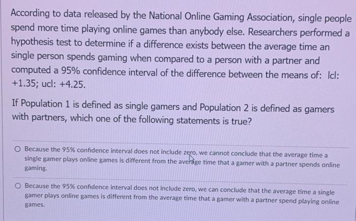 According To Data Released By The National Online Gaming Association Single People Spend More Time Playing Online Games 1