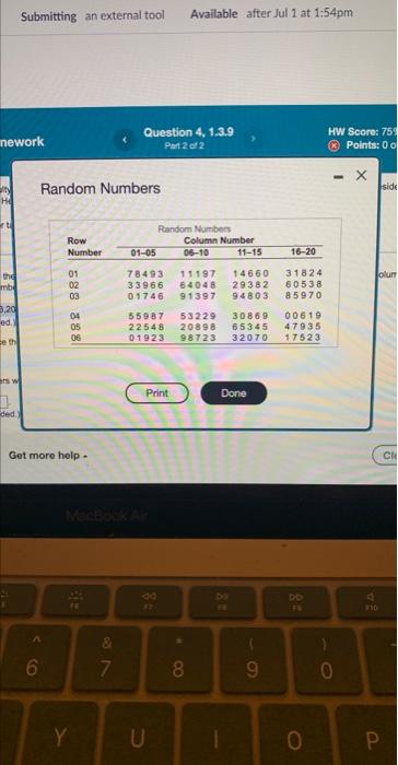 Homework Section 1 3 Homework The Numbers For The Faculty Members Are 53 20 10 04 39 22 72 71 82 Use A Comma To Separa 2