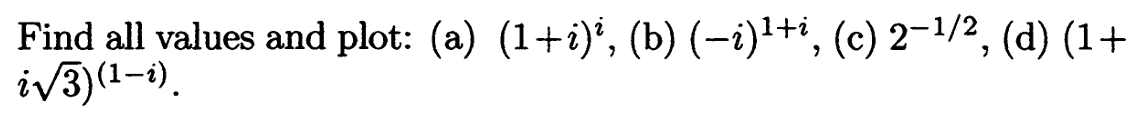 Find All Values And Plot A 1 I I B I I C 2 2 D 1 I 3 I 1