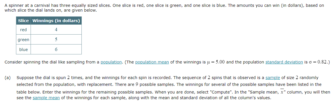 A Spinner At A Carnival Has Three Equally Sized Slices One Slice Is Red One Slice Is Green And One Slice Is Blue The 1