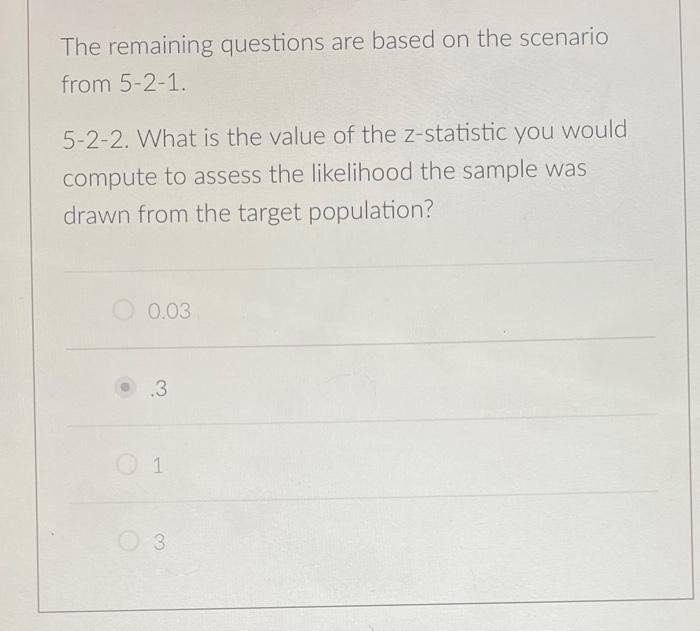 Assume That A Measure Of Stress Is Known To Have A Mean Of 50 And A Sd Of 10 In A General Population Of Adults A Sample 4