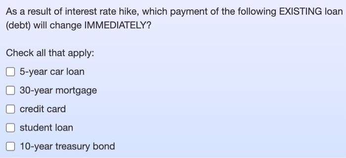 This Question Is About Federal Reserve Voted On 3 16 To Lift Interest Rates Attempt 1 1 For 5 Pts Part 1 Which Of 2
