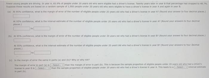 Fewer Young People Are Driving In Year A 65 9 Of People Under 20 Years Old Who Were Eligible Had A Driver S License 1