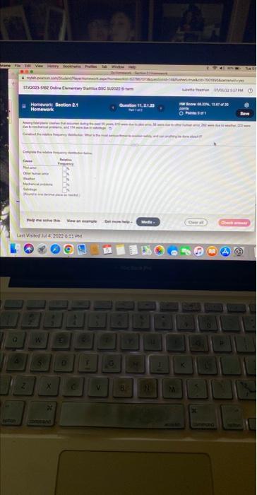 G Eption Sta2023 Z Online Elementary That C2022 A Z Homework Section 2 1 Homework Lp Me Solve This Last Visited Jul 4 2 1