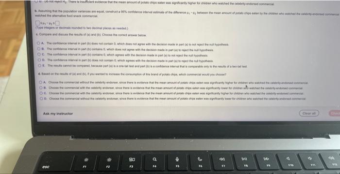 Sta 2000 Summer 2022 Ca 1 14 9 0 Homework Homework 4 Question 21 Instructor Created Question A Recent Study Found T 2