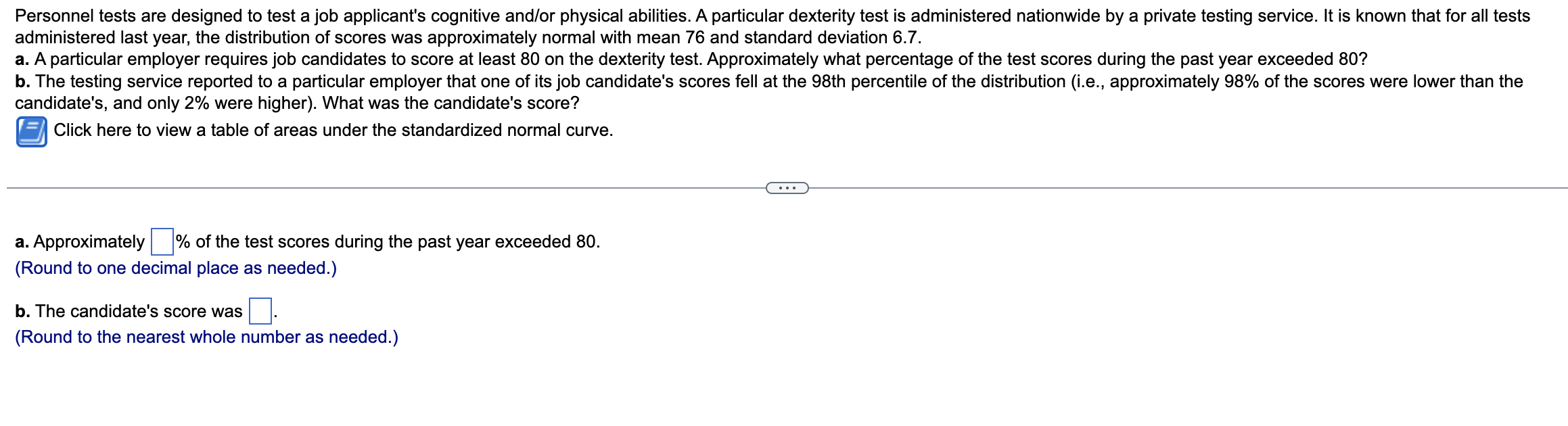 Personnel Tests Are Designed To Test A Job Applicant S Cognitive And Or Physical Abilities A Particular Dexterity Test 1