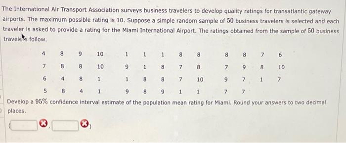 The International Air Transport Association Surveys Business Travelers To Develop Quality Ratings For Transatlantic Gate 1