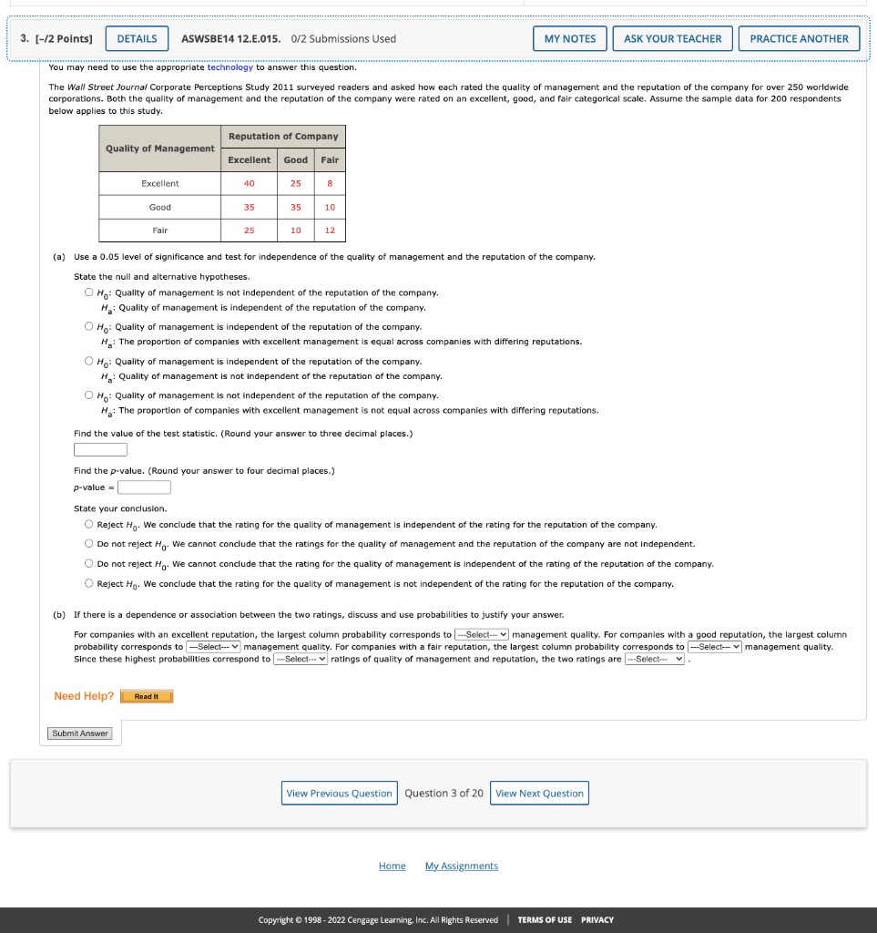 3 2 Points Details Aswsbe14 12 E 015 0 2 Submissions Used Quality Of Management You May Need To Use The Appropriat 1