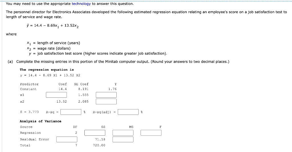 You May Need To Use The Appropriate Technology To Answer This Question The Personnel Director For Electronics Associate 1
