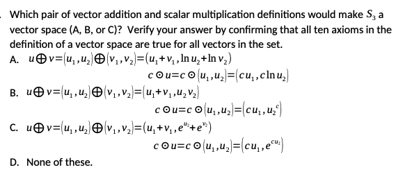 The Solution Set S3 Of The Equation S3 X Y R 2 Please Help Will Rate Properly Thank You 1