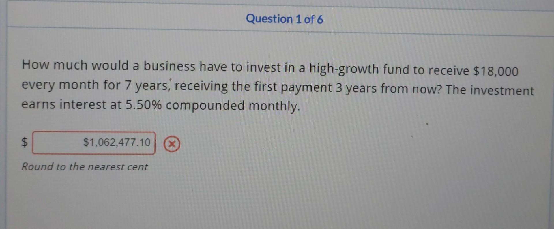 Question 3 Of 6 Christine Invested 12 000 Into A Fund Earning 7 75 Compounded Monthly She Plans To Withdraw 750 From 2