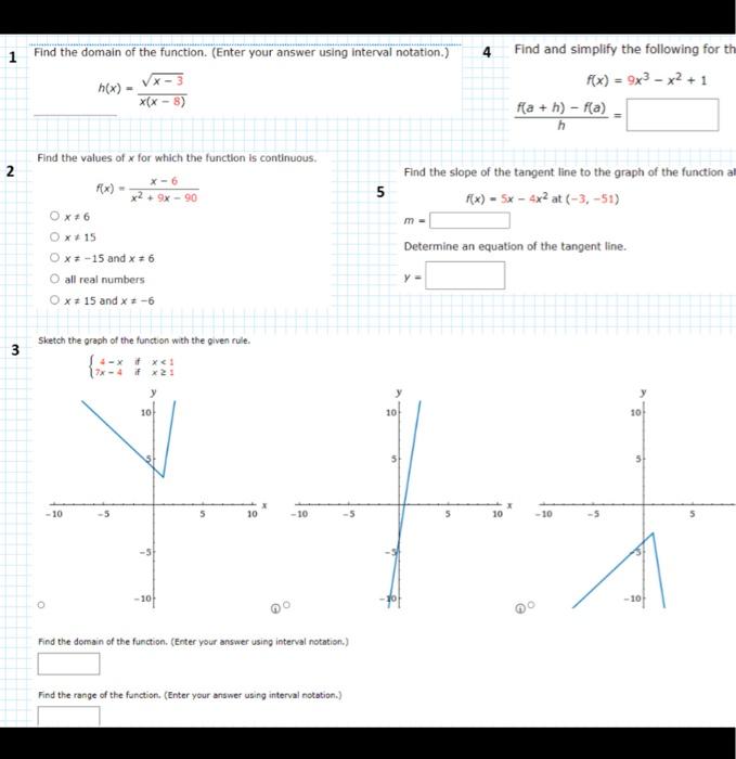 2 Wako Ko 3 Nok A Oxe1s Spest Fo O Pastaro The T M 5 Pa Find And Simplify The Following For The Function Assume 4