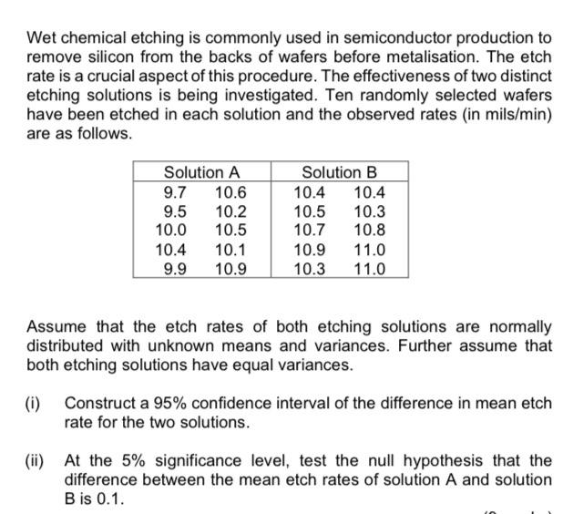 Wet Chemical Etching Is Commonly Used In Semiconductor Production To Remove Silicon From The Backs Of Wafers Before Meta 1