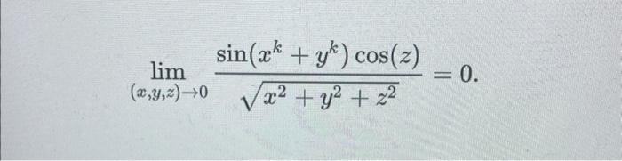 How Do We Convert This To Spherical Coordinates What Would The New Simplified Equation Be The Restriction Is K 0 1