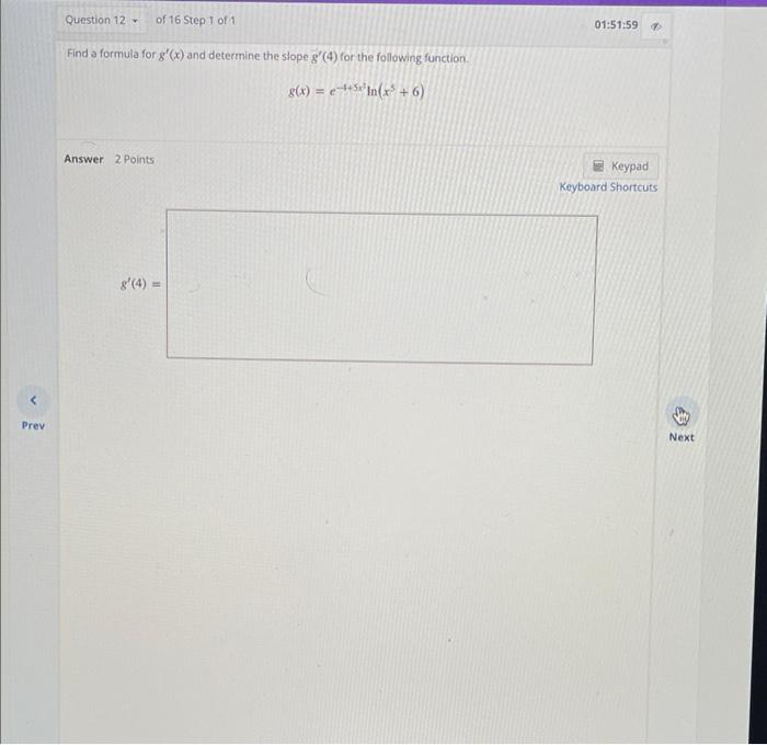 Prev Question 11 Of 16 Step 1 Of 2 The Demand For A Product Is Given By D X 220e 005 Where X Is The Number Of Uni 3