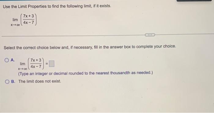 Simplify The Function Algebraically And Find The Limit X 3x 28 Lim X 4x8x 16 Simplify The Given Limit X 3x 28 3