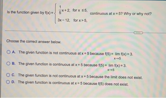 Use The Graph To Find The Following Limits And Function Value A Lim F X X 0 B Lim F X X 0 C Lim F X X 0 D F 0 5