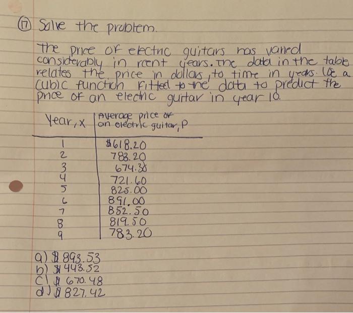 Test 2 A 1 Find The Power Function That The Graph Of Ff Resembles For Large Values Of Ix1 Y X5 25 V X 10 B C Di Y X 3