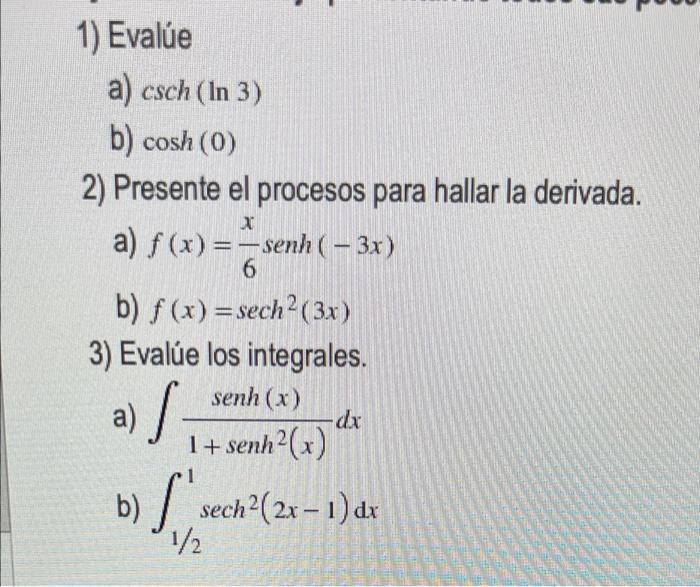 2 Present The Process To Find The Derivative 3 Evaluate The Integrals 1
