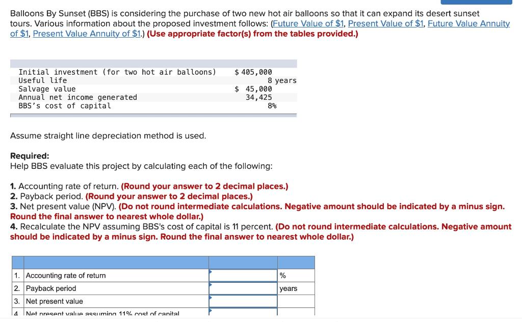 Balloons By Sunset Bbs Is Considering The Purchase Of Two New Hot Air Balloons So That It Can Expand Its Desert Sunset 1