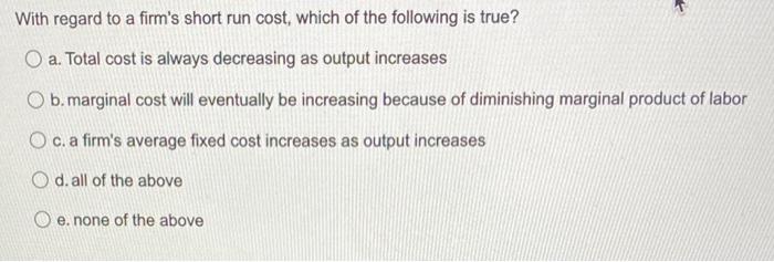 If An Owner Of Firm Supplies His Her Own Labor And Does Not Take A Salary Then The Cost Of This Labor Is O A Included 2