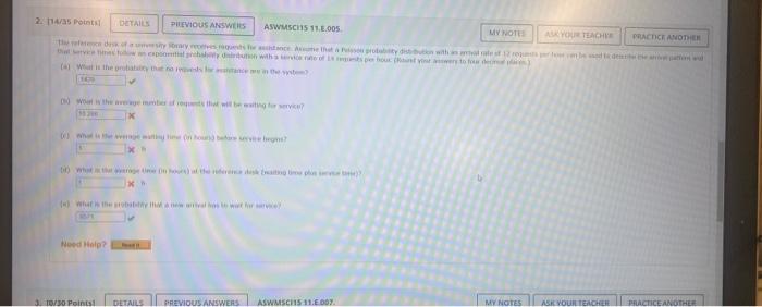 2 114 35 Points Details The Reference Desk Of A That Service The Follow Previous Answers Vesity Brary Reches Requests 1