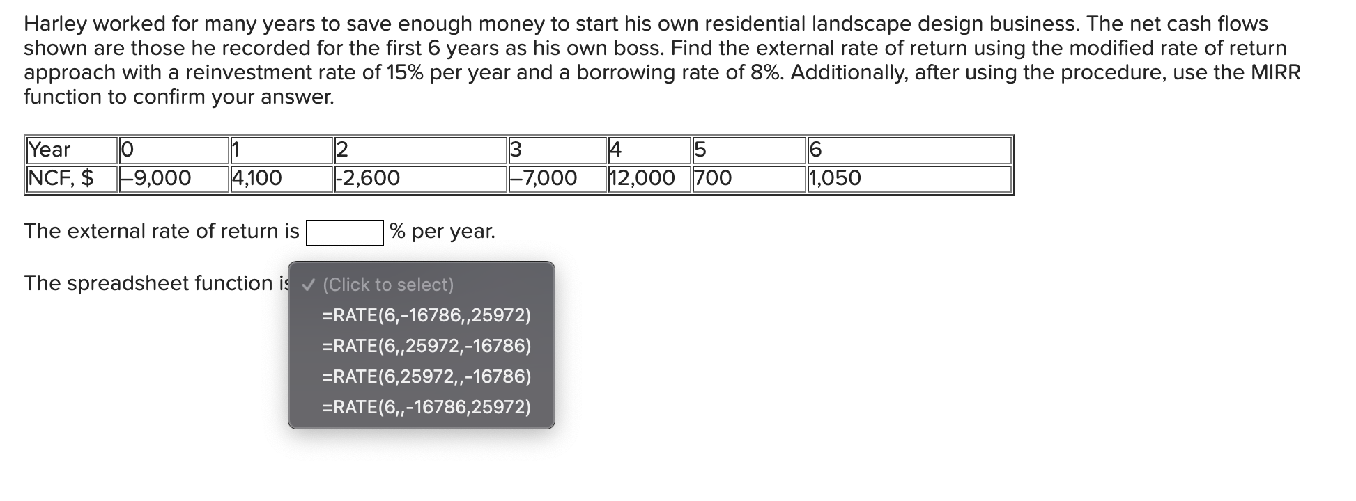 Harley Worked For Many Years To Save Enough Money To Start His Own Residential Landscape Design Business The Net Cash F 1