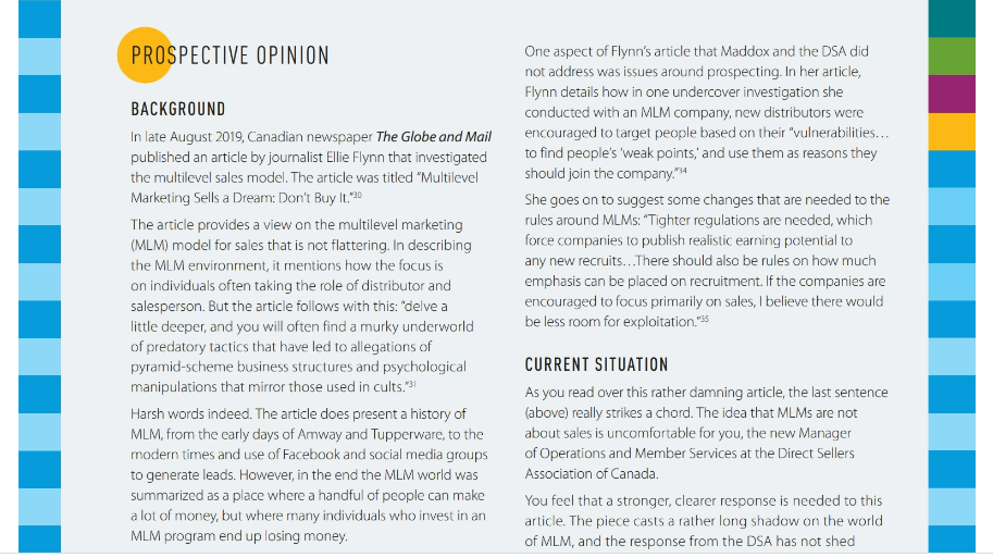 Prospective Opinion Background In Late August 2019 Canadian Newspaper The Globe And Mail Published An Article By Journa 1