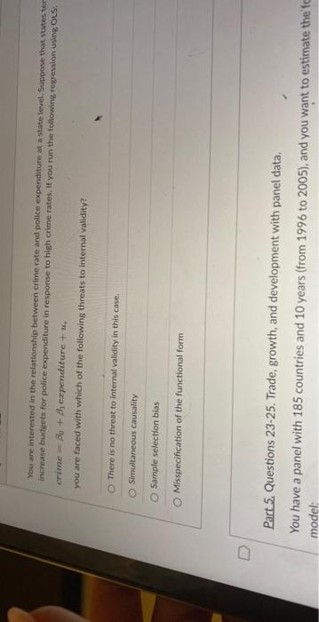 Part 4 Questions 21 22 One Is Curious About The Relationship Between Wage And Experience Suppose That Wage Increases 2