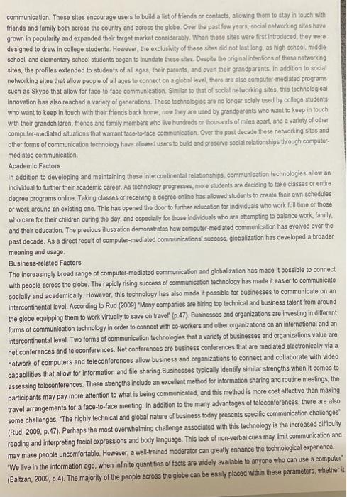 By Ashley R Norris 2012 Vol 4 No 02 Pg 1 1 Most Of Us Are Surrounded By Communication Channels And Tools That Ke 2