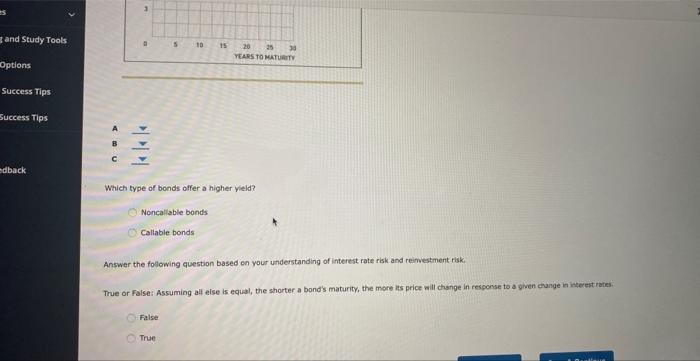 Study Tools Ions Ccess Tips Xcess Tips Back Ch 07 Assignment Bonds And Their Valuation 8 Risks Of Investing In Bonds T 2