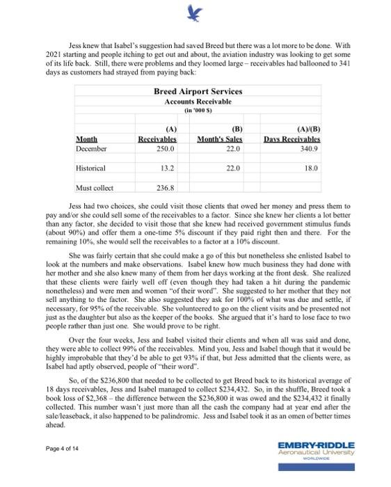 Breed Airport Services Sale Leasebacks Budgeting Reporting And Variance Analysis Alfonso F Canella Higuera Without 4