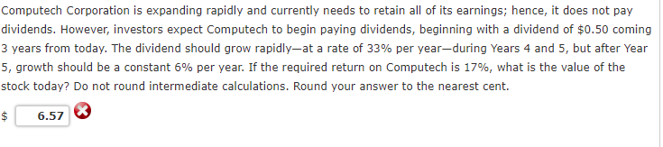 Computech Corporation Is Expanding Rapidly And Currently Needs To Retain All Of Its Earnings Hence It Does Not Pay Div 1