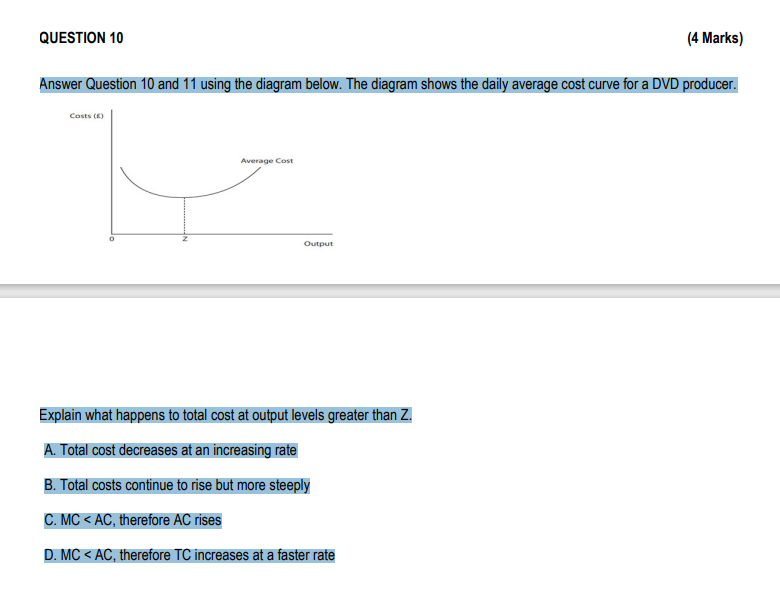 Answer Question 10 And 11 Using The Diagram Below 1