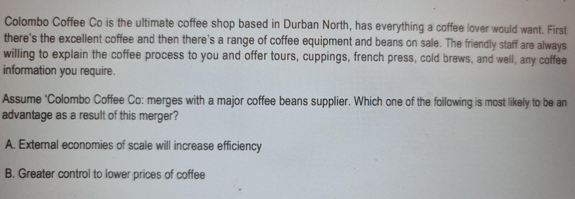 Colombo Coffee Co Is The Ultimate Coffee Shop Based In Durban North Has Everything A Coffee Lover Would Want First The 1