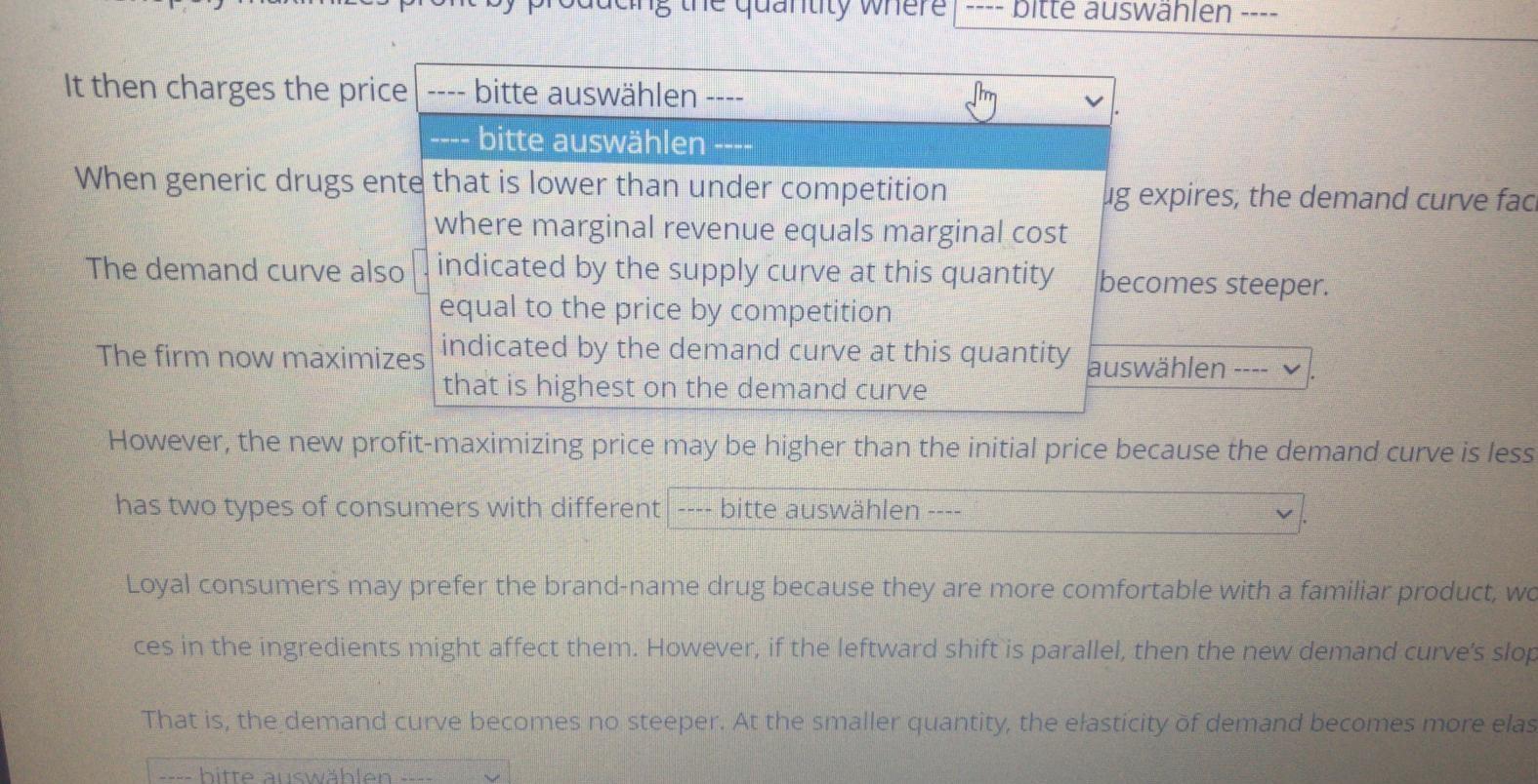 Anagerial Economics Economics Of Strategy 74801 05 07 2022 12p The Drug Company Medican Had A Patent On Cancelux 3