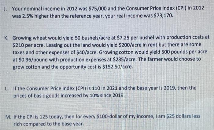 A Your Real Income Today Is Equal To 36 000 In 2018 Prices If The Cpi Index Grew By 25 Relative To 2018 And Your Curr 2