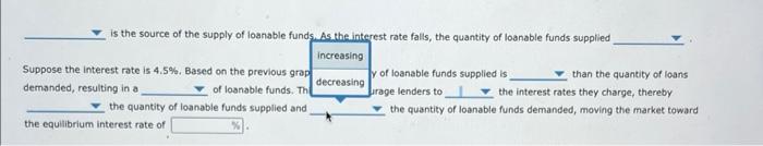 4 Supply And Demand For Loanable Funds 1 The Following Graph Shows The Market For Loanable Funds In A Closed Economy 8