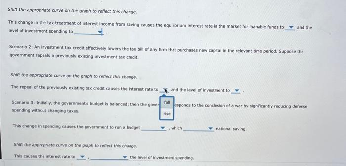 5 The Market For Loanable Funds And Government Policy 1 The Following Graph Shows The Market For Loanable Funds For Ea 4