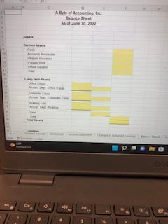 Please Help With The Statement Of Changes In Retained Earnings And Balance Sheet First 3 Pictures Is The Worksheet And 3