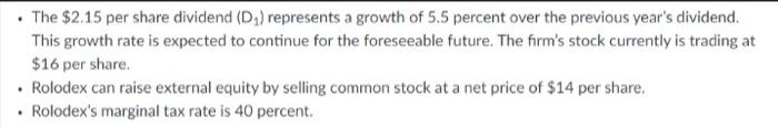 Rolodex Inc Is In The Process Of Determining Its Capital Budget For The Next Fiscal Year The Firm S Current Capital St 2