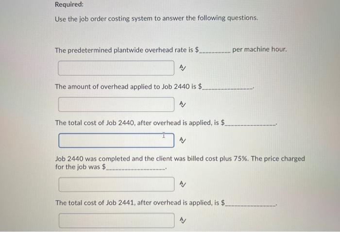 Question Ymax Inc Uses A Job Order Costing System With Machine Hours As The Allocation Base For Overhead The Company 2