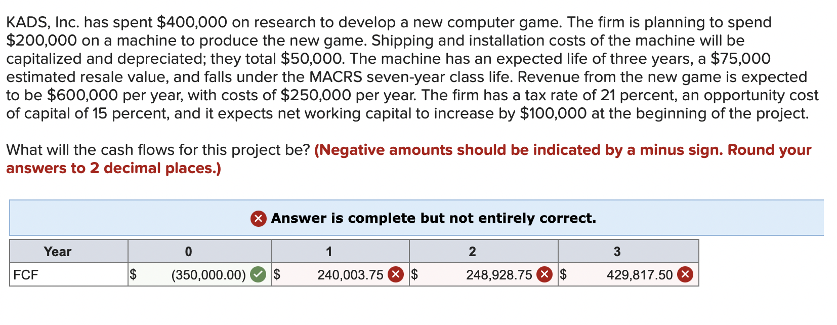 Kads Inc Has Spent 400 000 On Research To Develop A New Computer Game The Firm Is Planning To Spend 200 000 On A Ma 1