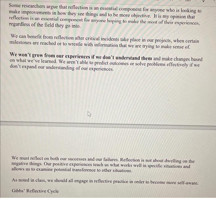 For Your Major Paper Assessment For Hrm 350 You Are Required To Write A Self Reflection Paper On A Significant Conflict 2
