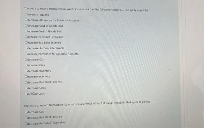 Wilson Corp Is A Wholesaler Of Imported Products The Company Had The Following Opening Balances At January 1 2020 Ac 2